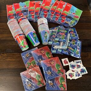 PJ Masks party supplies and party favors kid birthday